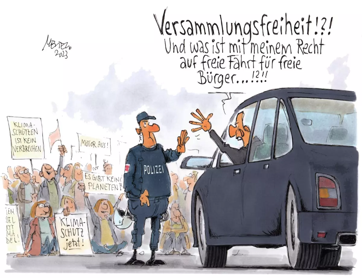 M11 Art. 8 Abs. 1: Alle Deutschen haben das Recht, sich ohne Anmeldung oder Erlaubnis friedlich und ohne Waffen zu versammeln. | Politik & Unterricht aktuell 21 | 2024