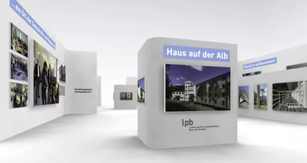 Kunstmatrix-Ausstellung „Haus auf der Alb"