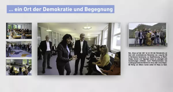 Kunstmatrix-Ausstellung „Haus auf der Alb"