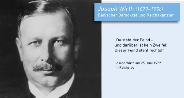 Joseph Wirth (1879–1956) © picture alliance/akg-images