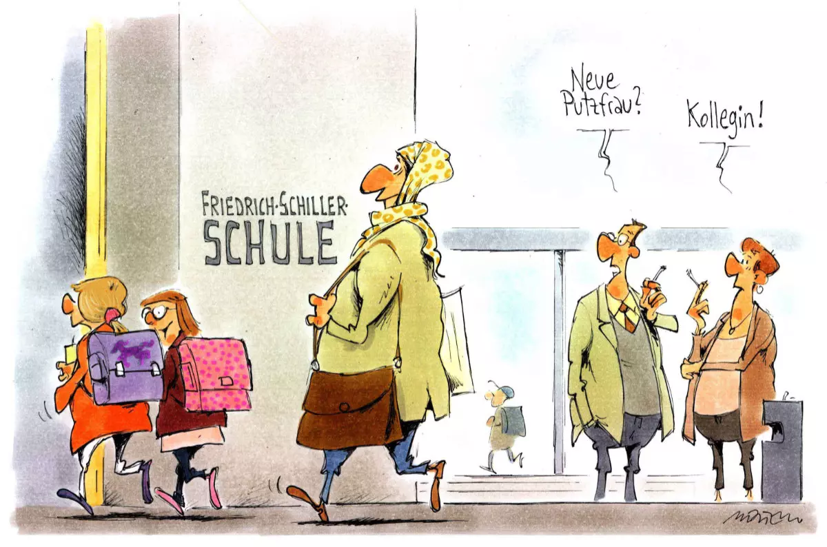 M5 Art. 3 Abs. 3 Satz 1: Niemand darf wegen seines Geschlechtes, seiner Abstammung, seiner Rasse, seiner Sprache, seiner Heimat und Herkunft, seines Glaubens, seiner religiösen oder politischen Anschauungen benachteiligt oder bevorzugt werden. | Politik & Unterricht aktuell 21 | 2024