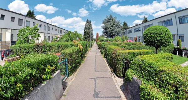 Dammerstocksiedlung in Karlsruhe. © Foto: Ulrich Coenen, Badische Nachrichten Dammerstocksiedlung in Karlsruhe. © Foto: Ulrich Coenen, Badische Nachrichten
