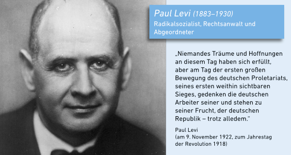 Paul Levi (1883–1930) © Archiv der sozialen Demokratie der Friedrich-Ebert-Stiftung, Bonn