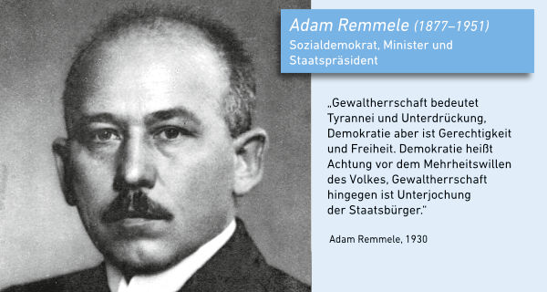 Adam Remmele (1877–1951) © Generallandesarchiv Karlsruhe, 231 Nr. 2937 (869)
