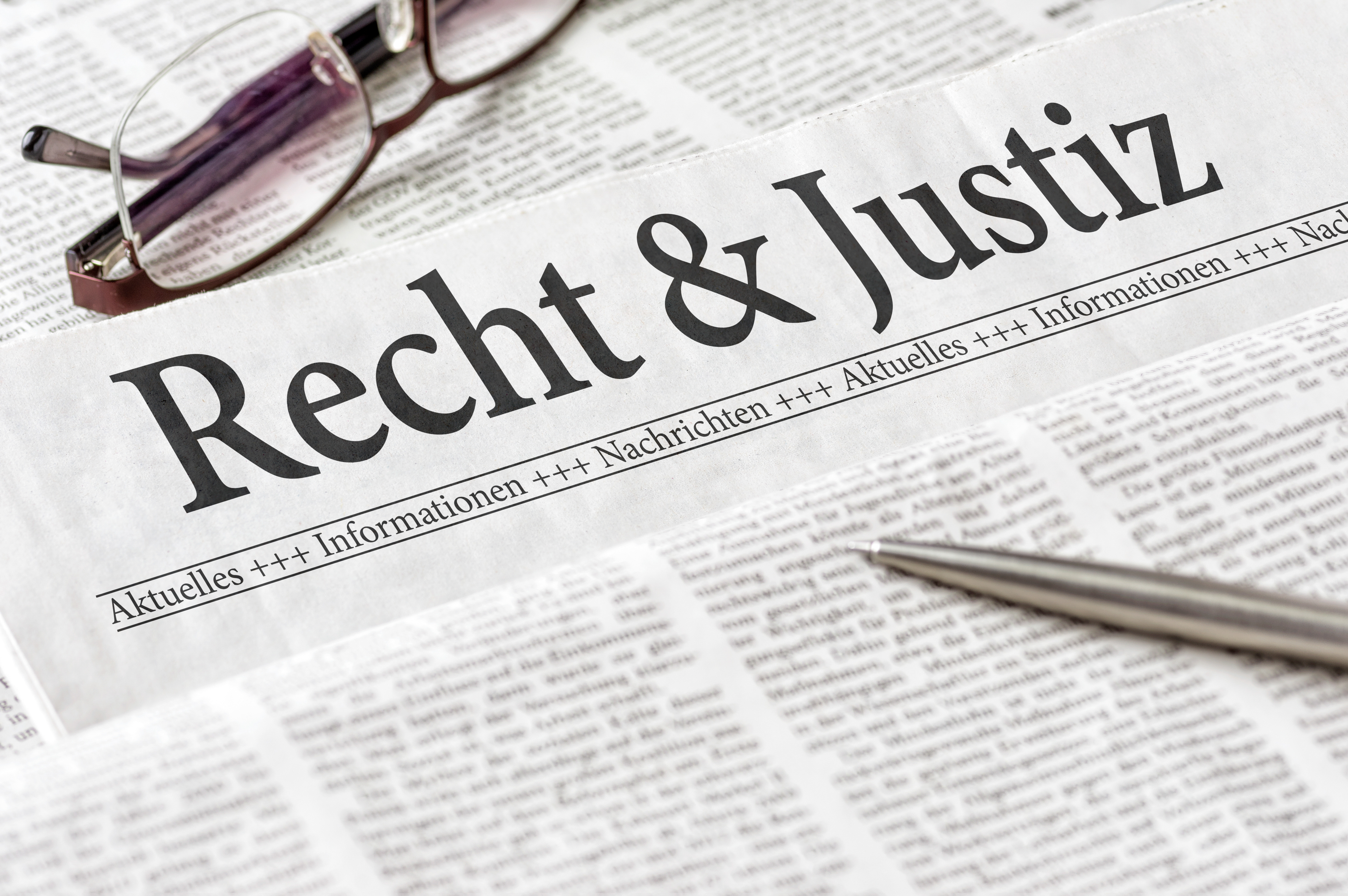zeitung_recht_justiz_AdobeStock_83227378 / Quelle: Adobe Stock 83227378 zeitung_recht_justiz_AdobeStock_83227378