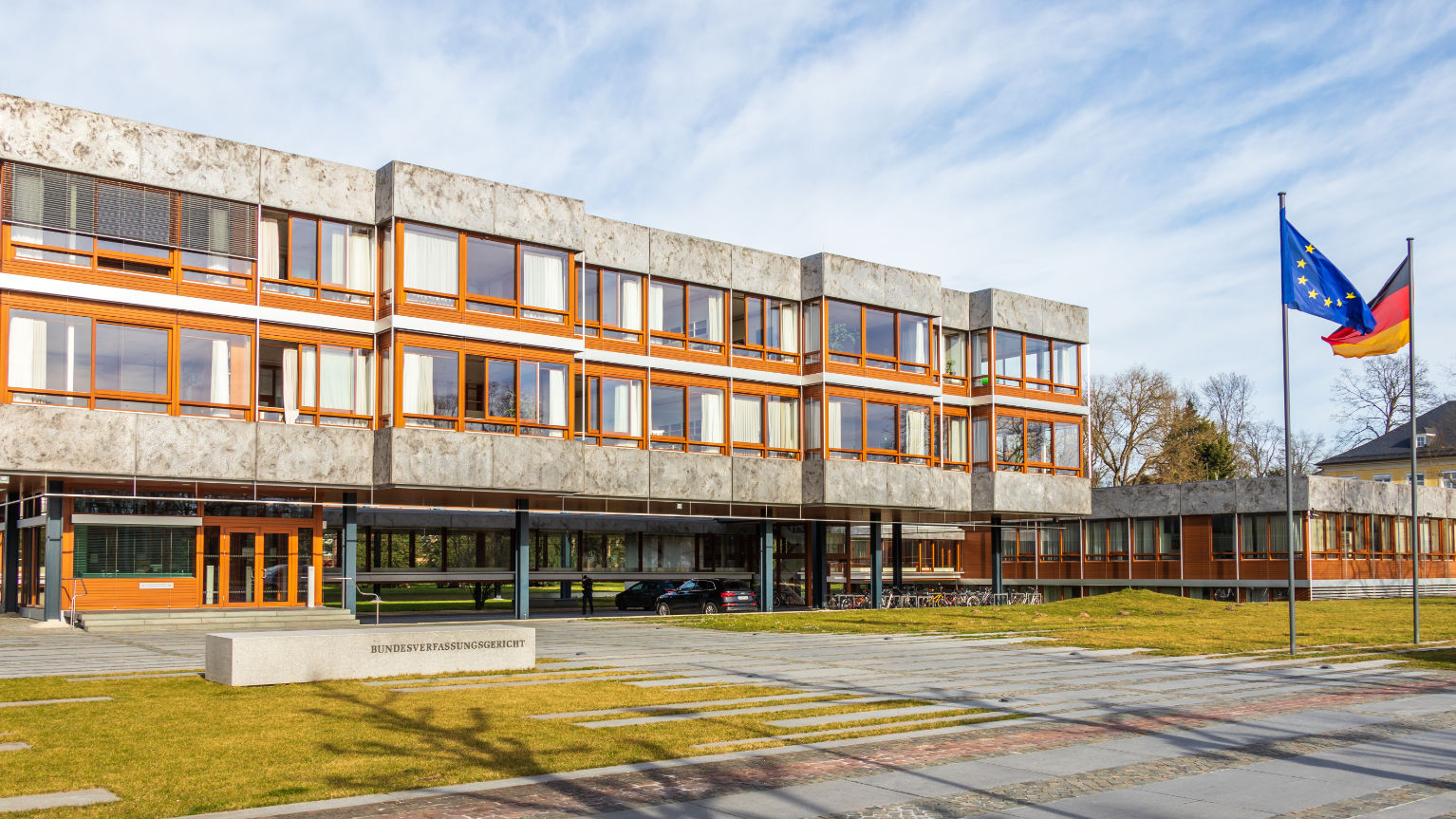 Eingang Bundesverfassungsgericht Karlsruhe